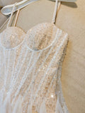 Cute A line Spaghetti Straps Champagne Formal Short 8th Grade Homecoming Dress Summer Middle School Hoco Dresses Birthday Outfits HZ1121