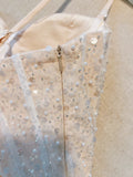 Trendy A line Spaghetti Straps Champagne Formal Short 8th Grade Homecoming Dress Summer Middle School Hoco Dresses Cocktail Dress Birthday Outfits HZ1121