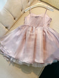 Trendy Ball Gown Spaghetti Straps Pink Tulle Short 8th Grade Homecoming Dress Summer Middle School Hoco Dresses Cocktail Dress Birthday Outfits HZ1121