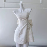 Sexy A Line Spaghetti Straps Pink Lace Sleeveless Formal Short 8th Grade Homecoming Dress Summer Middle School Hoco Dresses Birthday Outfits HZ1121