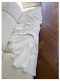 Elegant A line Square Neck White Sleeveless Long Evening Party Gowns Evening Formal Dresses Prom Dress HZ1121