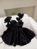 Sexy A Line Spaghetti Straps Sleeveless Formal Short 8th Grade Homecoming Dress Summer Middle School Hoco Dresses Birthday Outfits HZ1121