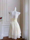 Pretty A line Halter Chiffon Short 8th Grade Homecoming Dress Summer Middle School Hoco Dresses Cocktail Dress Birthday Outfits HZ1121