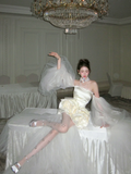 Unique Wedding Dress Ball Gown Off The Shoulder Short Summer Wedding Dresses Bridal Gowns With Sleeves HZ1121