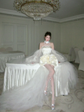 Unique Wedding Dress Ball Gown Off The Shoulder Short Summer Wedding Dresses Bridal Gowns With Sleeves HZ1121