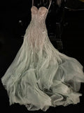 Classy Mermaid Sweetheart Sleeveless Tulle Prom Dresses Summer Wedding Guest Dresses Wedding Guest Outfits HZ1121