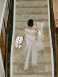 Simple Wedding Dress Sheath Off The Shoulder Summer Long Tulle White Wedding Dresses Bride Dress Bridal Gowns HZ1121