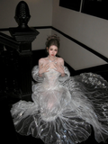 Pretty Wedding Dress Mermaid Sweetheart White Long Luxury Wedding Dresses Bridal Gowns Brides Gown HZ1121