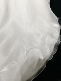 Unique Bridal Gown A Line Spaghetti Straps Long White 70s Wedding Dresses Vintage Bridal Gowns HZ1121