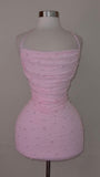 Cute Sheath Spaghetti Straps Sequin Pink Mini Short Formal 7th Grade Homecoming Dresses Middle School Short Prom Dress Cocktail Birthday Outfits HZ1121